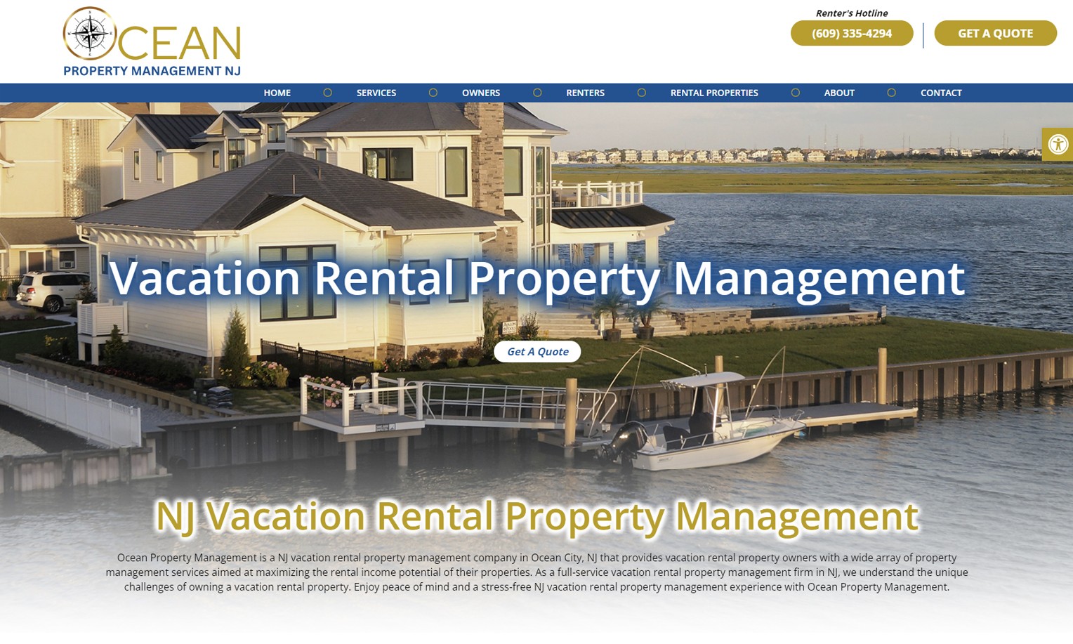 Ocean Property Management Media NJ  Design