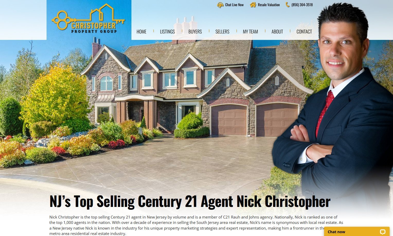 Nick Christopher (REALTOR) Media NJ  Design
