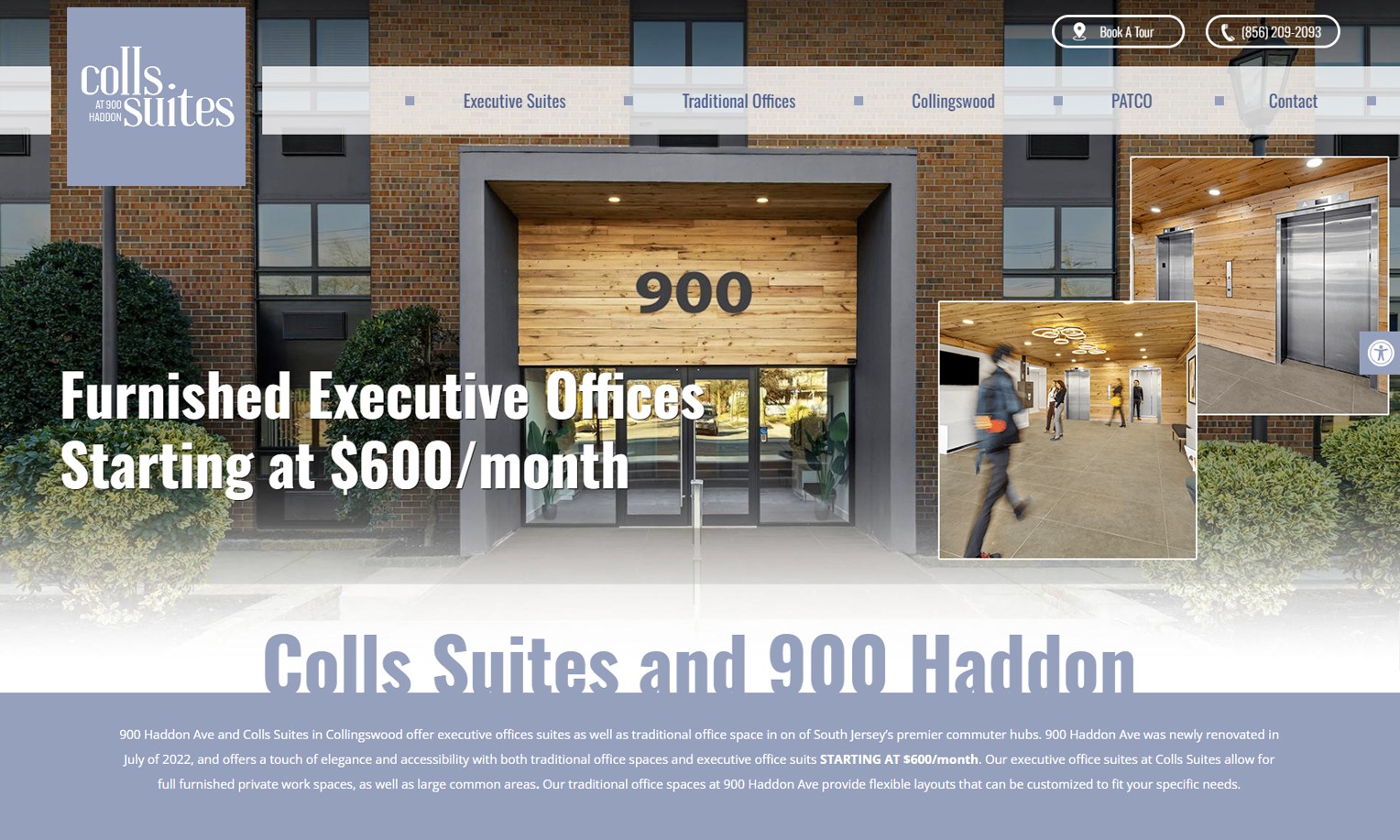 Colls Suites At 900 Haddon Ave. - VisionLine Media | NJ Web Design